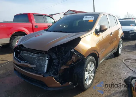 2019 Kia Sportage Lx z USA, uszkodzony, nr VIN KNDPM3ACXK7530242